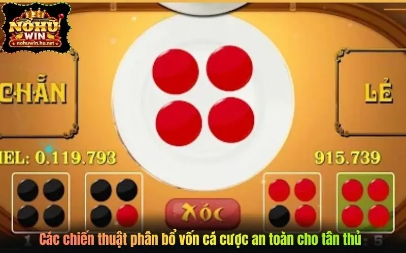 Các chiến thuật phân bổ vốn cá cược an toàn cho tân thủ