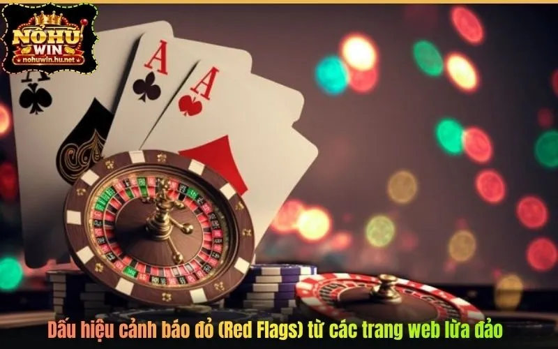 Dấu hiệu cảnh báo đỏ (Red Flags) từ các trang web lừa đảo