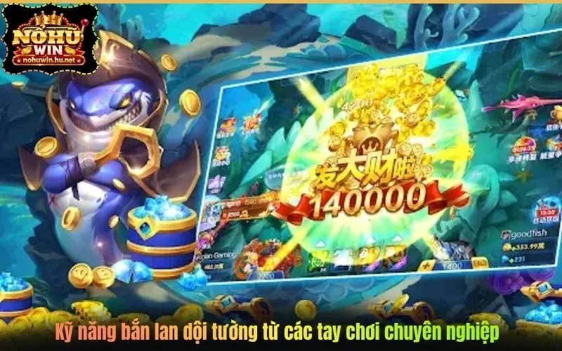 Kỹ năng bắn lan dội tường từ các tay chơi chuyên nghiệp