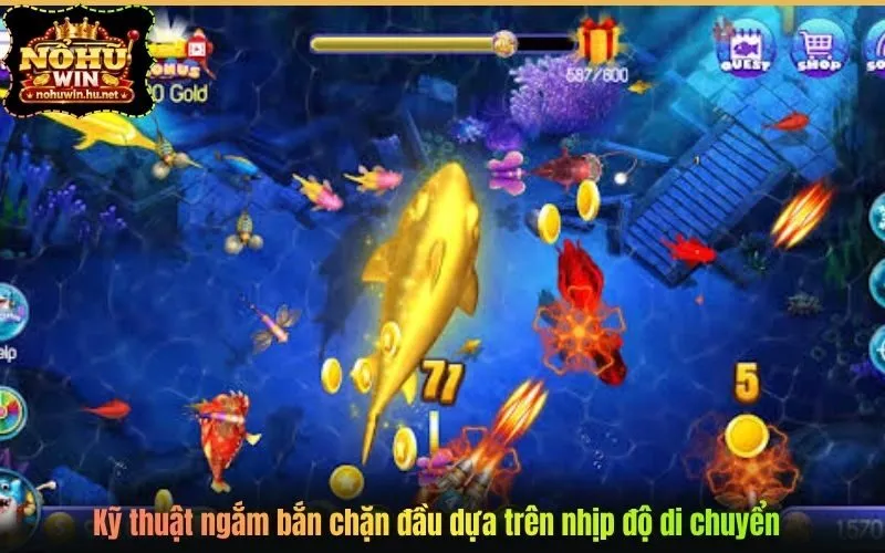 Kỹ thuật ngắm bắn chặn đầu dựa trên nhịp độ di chuyển