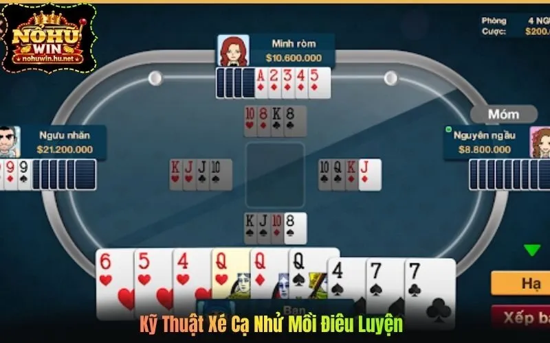Kỹ Thuật Xé Cạ Nhử Mồi Điêu Luyện