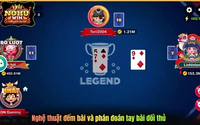 Nghệ thuật đếm bài và phán đoán tay bài đối thủ