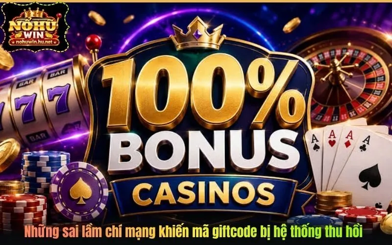 Những sai lầm chí mạng khiến mã giftcode bị hệ thống thu hồi