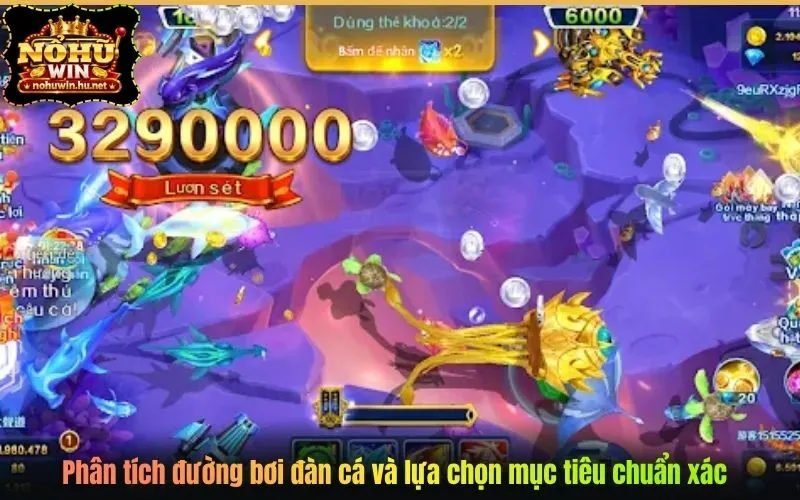 Phân tích đường bơi đàn cá và lựa chọn mục tiêu chuẩn xác